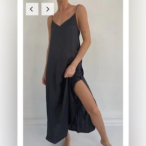 BAHHGOOSE Slip Dress Noir